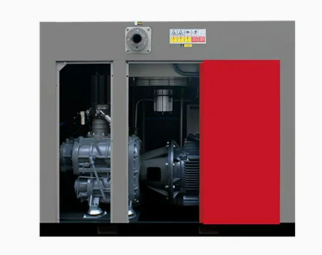 Two-stage permanent magnet air compressor